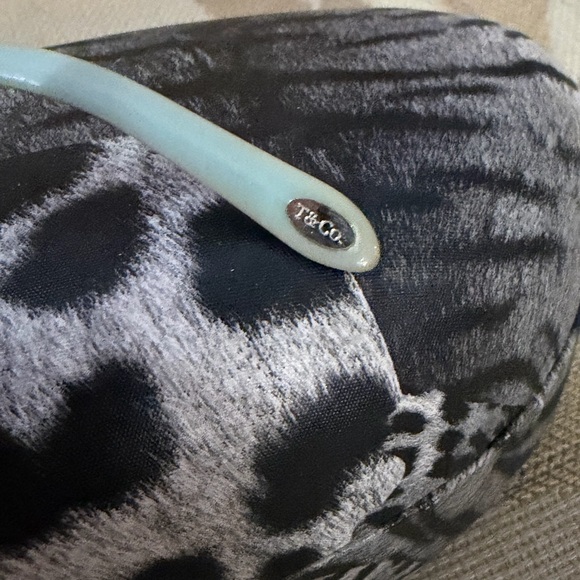 Tiffany & Co. Black and Brown Sunglasses - Picture 7 of 7